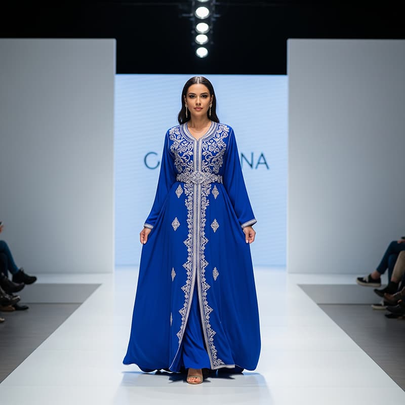 Défilé de caftans